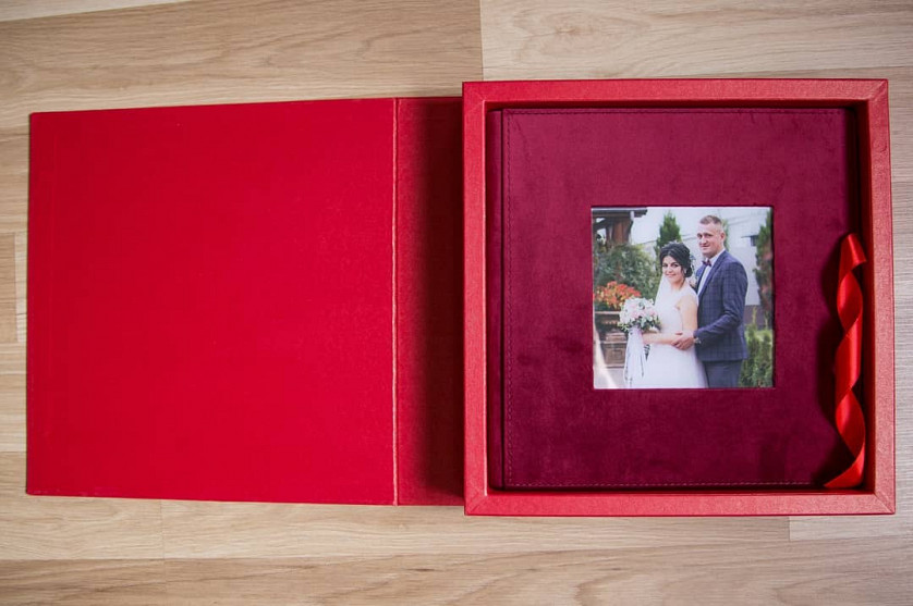 Весільна фотокнига преміум з упаковкою зображення 4