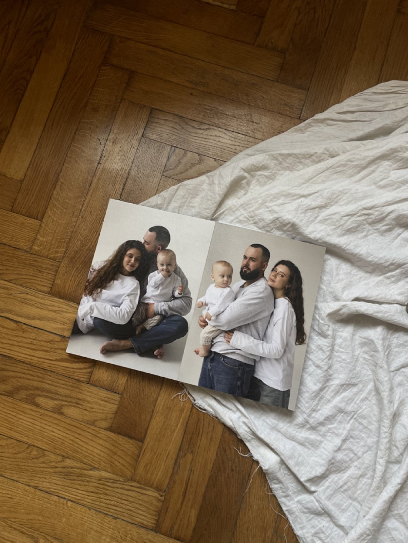 Сімейна фотокнига з щільними сторінками 20х30 зображення 3