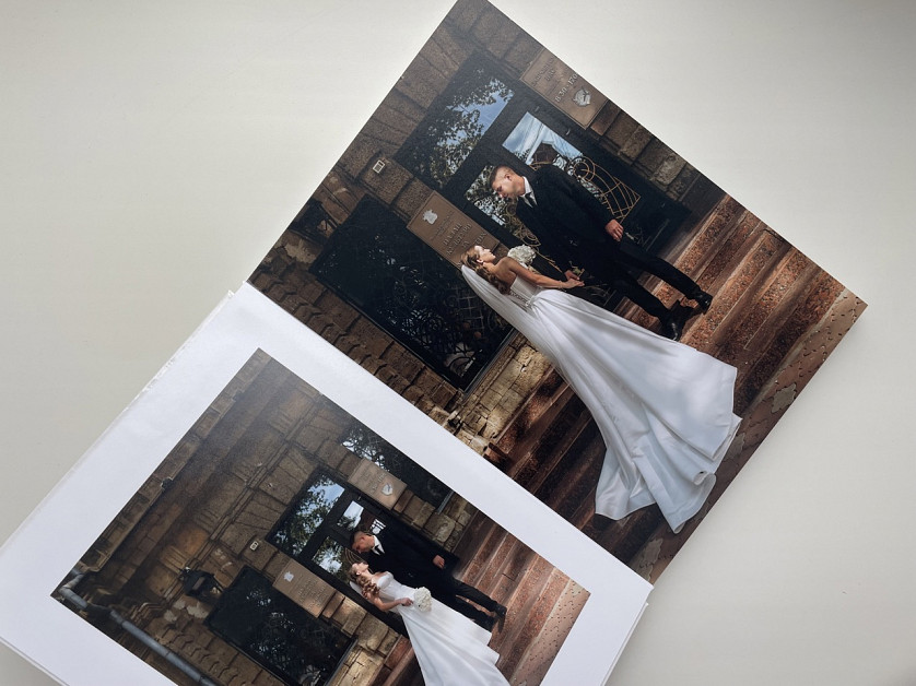 Весільна фотокнига 20х30 х фотообкладинкою зображення 2