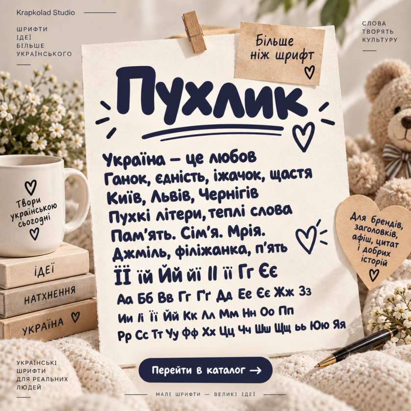 Дизайнерські шрифти зображення 5