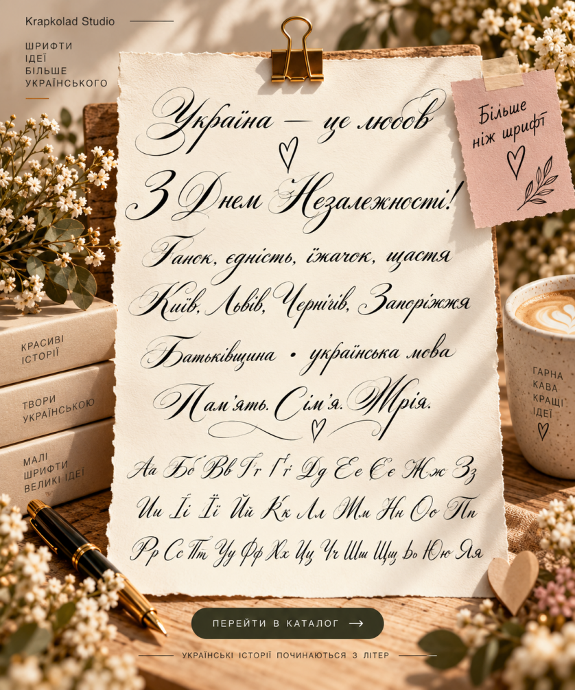 Дизайнерські шрифти зображення 5