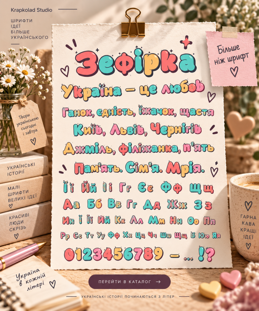 Дизайнерські шрифти зображення 6
