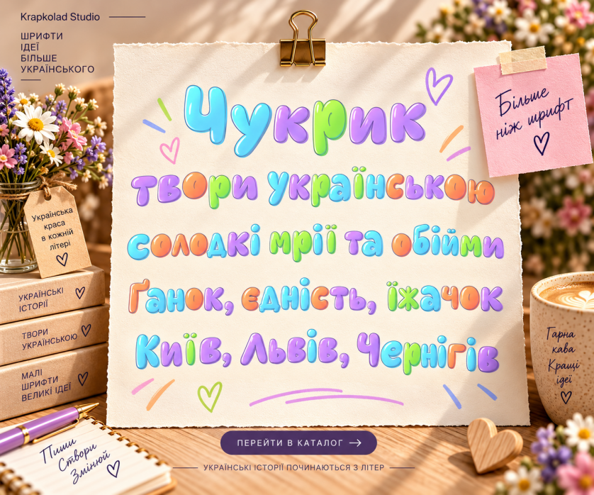 Дизайнерські шрифти зображення 2