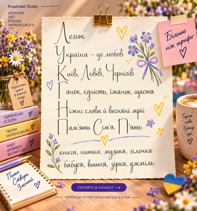 Дизайнерські шрифти зображення 8