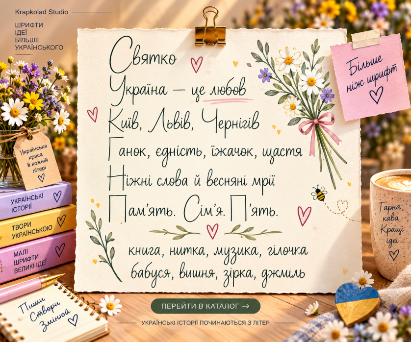 Дизайнерські шрифти зображення 3