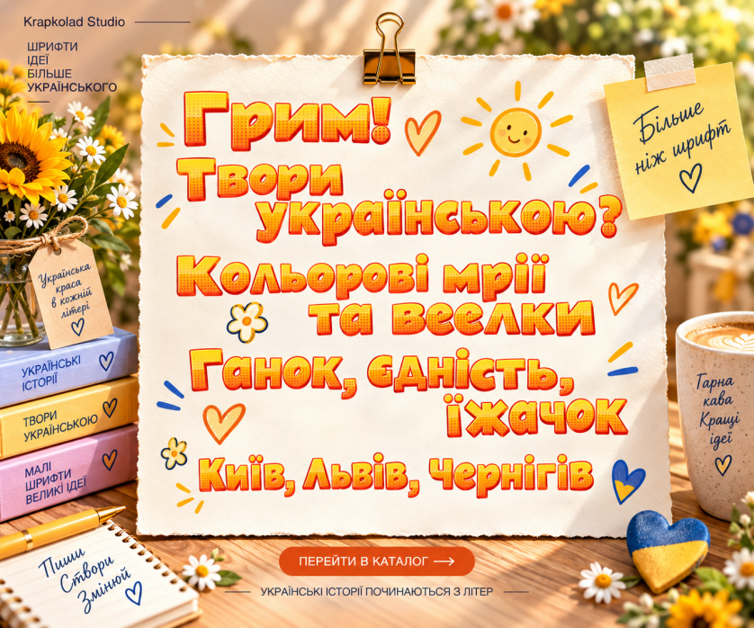 Дизайнерські шрифти зображення 5