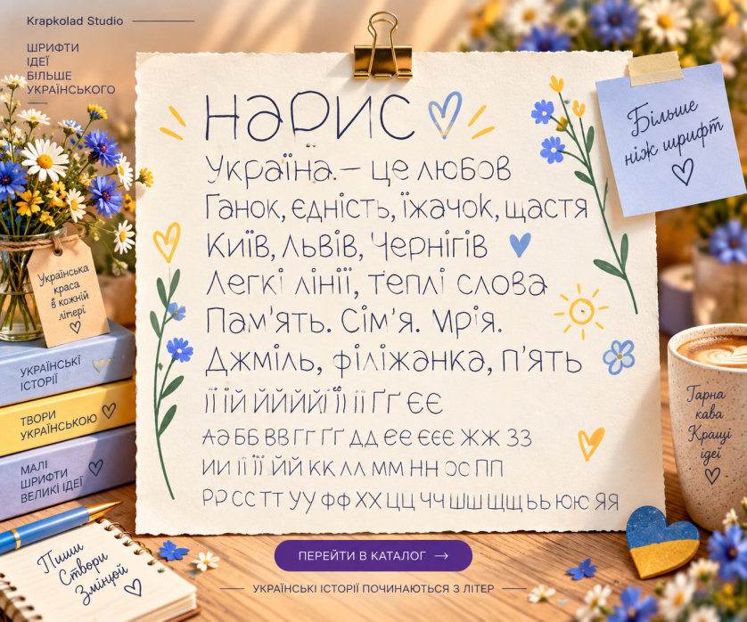 Дизайнерські шрифти зображення 1
