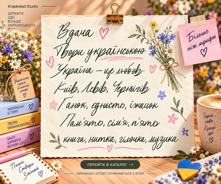 Дизайнерські шрифти зображення 2