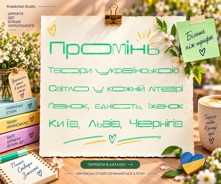 Дизайнерські шрифти зображення 4